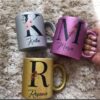 Caneca Perolada Porcelana Personalizada 365ml MUG GLITTER