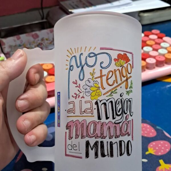 Chop de cerveza personalizado 🍺 JARRO CERVECERO OPALIZADO PREMIUN