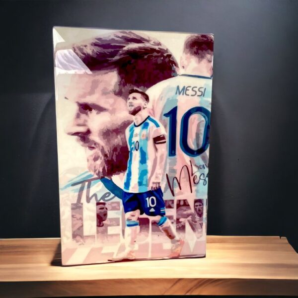 Cuadro Messi PLACAS DE ALUMINIO SUBLIMABLE