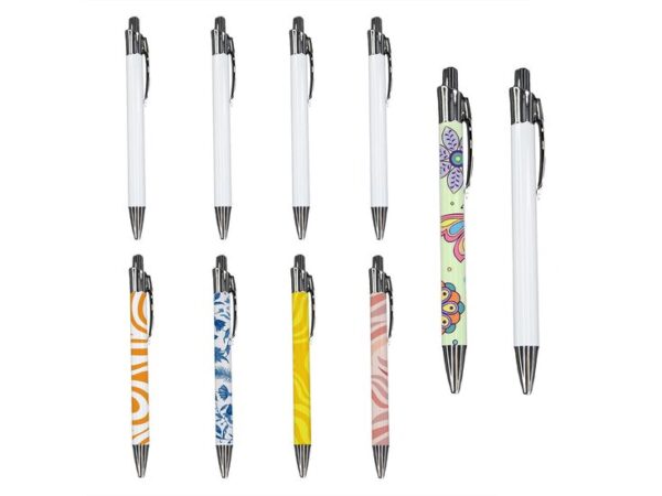 Customizable Sublimation Ballpoint Pens, Easy Peel Sublimation Pen Wraps, Personalized Gifts, Upload your own Logo or Image! BOLIGRAFOS
