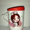 PÁLPITO SUBLIME Enfermera 12 de Mayo Día de la enfermería MUG TAPA BASE SILICONA