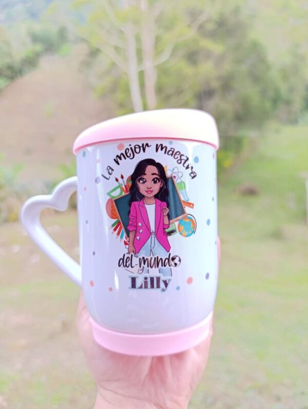 PALPITO SUBLIME Mug Base y Tapa de Silicona Maestra INSTAGRAM @palpito_sublime MUG TAPA BASE SILICONA