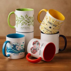MUG FONDO COLOR 6 OZ