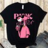 Pink Panther Bubble Tea PNG_ Retro Cartoon Sublimation Design CAMISETA VINILO TEXTIL ADULTO