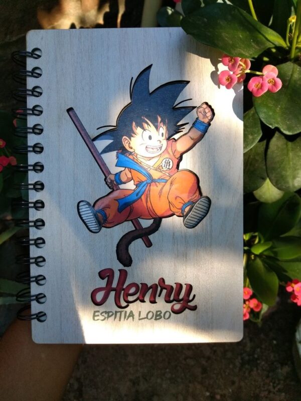 #dragonball AGENDA EN MDF