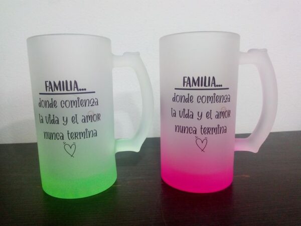 vaso cervecero JARRO CERVECERO OPLAIZADO CON DEGRADADO